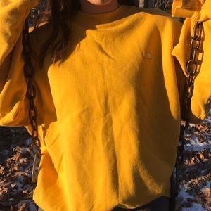 oversized old champion crewneck!